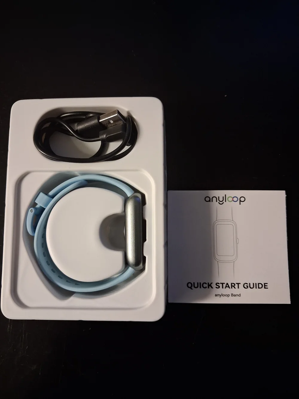 Anyloop Smart Fitness Watch - Blue